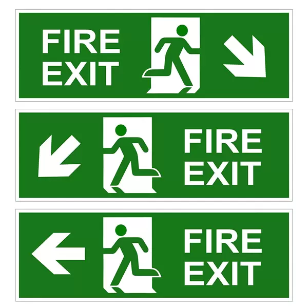 Fire Exit Sign